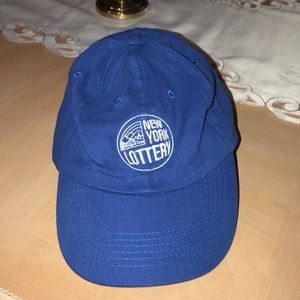 New York Lottery Blue Hat